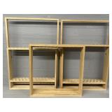 (3) Wooden Aquila Archery Manuf Arrow Displays