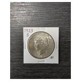 1923-S Peace Dollar