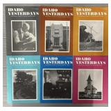 (6) Idaho Yesterdays 1985-88 Magazines