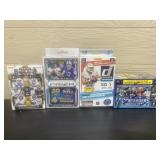 (4) Various Sealed Panini Football Pack Boxes