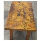 Custom Wood Slab Coffee Table