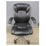 Black Leather Office Chair