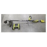 Ryobi Electric Weed Eater & Inflator