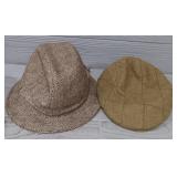 (2) Vintage Wool Hats