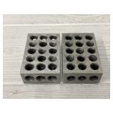 (2) Precision Machinist Blocks