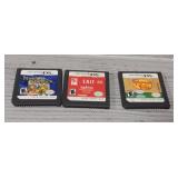 (3) Nintendo DS Games