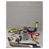 Variety of Tools & Fishing Reels & Knife