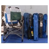 Variety of Folding Camp Chairs