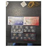 2001-P&D Uncirculated Coin Sets