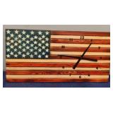 Flag Wall Clock