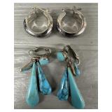 (2) Sets of Sterling Silver Earrings