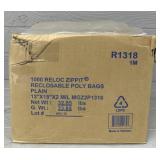 Large Reloc Zippit Reclosable Bags SEALED