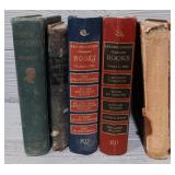 (5) Vintage Hardcover Books