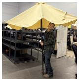 Vented Patio Umbrella w/ Crank & Tilt Adjustment