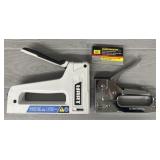 (2) Staple Guns with Extra Staples
