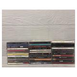 (35) Assorted Classic Rock CDs