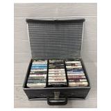 (38) Various Cassettes w/ Case