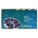 Infinity 612m 225 Watts Marine 2-Way Speakers