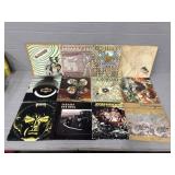 Assortment Rock Vinyl Records