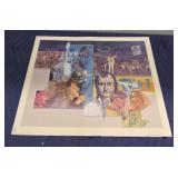 1985 Live Aid Autographed Print #956/1000