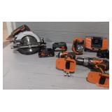 Ridgid Cordless Tool Set