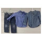 Toddler Leviï¿½s Jeans & (2) Ralph Lauren Shirts