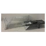 (2) Metal Squirrel & Chipmunk Traps