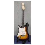 Donner Left Handed Electric Guitar w/ Stand & Case
