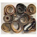 (8) Leather Belts