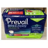 (7) 20-Pack Prevail Adult Briefs