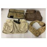 (4) Different Firearm Utility Belts