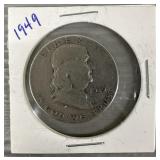 1949-P Franklin Half Dollar