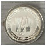 1oz 1996 Boy Scouts Silver Round