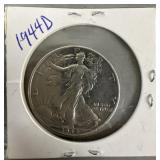 1944-D Walking Liberty Half Dollar