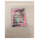 2025 Prizm Pink Cracked Ice Aaron Judge Card