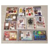 (12) NFL Rookie Autographed Jersey Cards