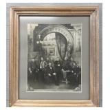 Framed Lincoln/Grant Civil War Print