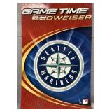 Budweiser Seattle Mariners Game Time Metal Sign