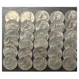 (30) Kennedy Half Dollars