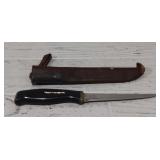 1967 Normark Fillet Knife w/ Sheath