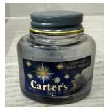 (10) 2oz Carters Permanent Blue-Black Ink Bottles