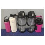 (5) Various Water Bottles