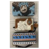 (3) Womenï¿½s Western Style Wallets