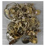 Assorted Gold Tone Estate Jewelry