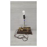 Antique Brass Truck Lamp