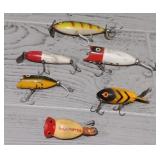 (6) Vintage Fishing Lures