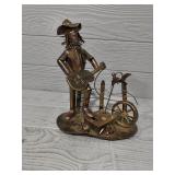 Copper Cowboy Music Box