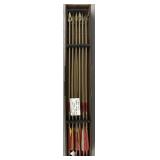 (12) Fred Bear Razor Head Arrows