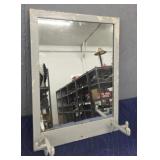 Vintage Metal Framed Mirror
