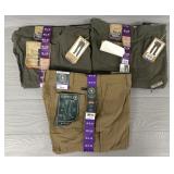 (3) Menï¿½s Canvas Pants New With Tags